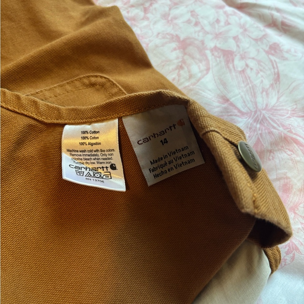 Carhartt Tan Button-Up Shirt